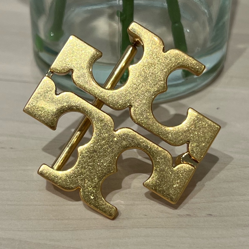 Tory Burch Logo Belt Buckle